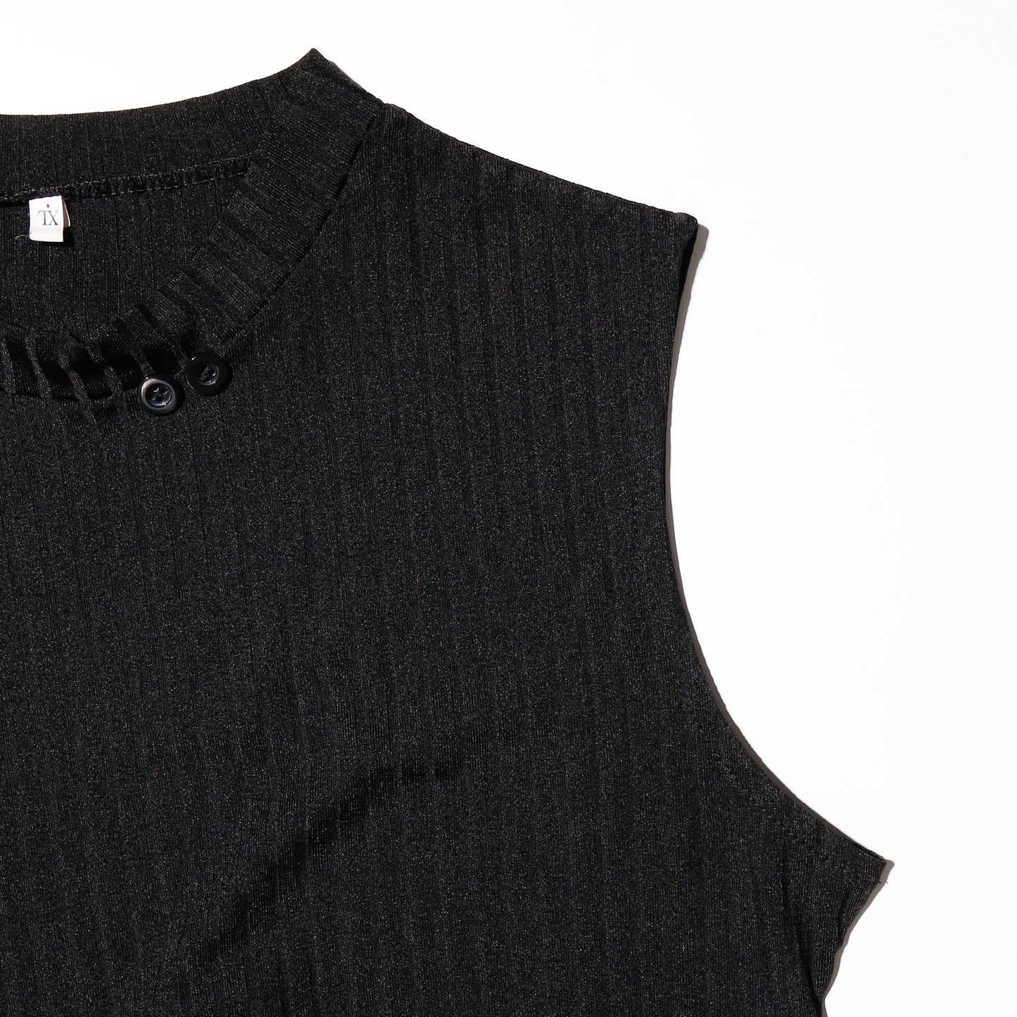 vintage gather ribbed n/s