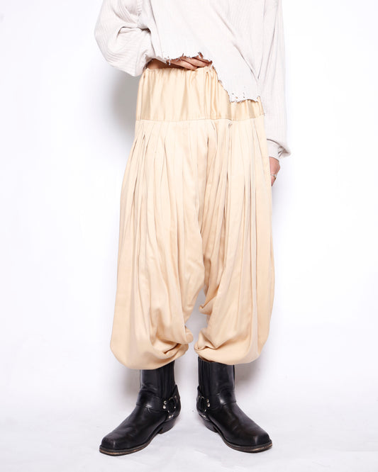 vintage pleats patiala trousers