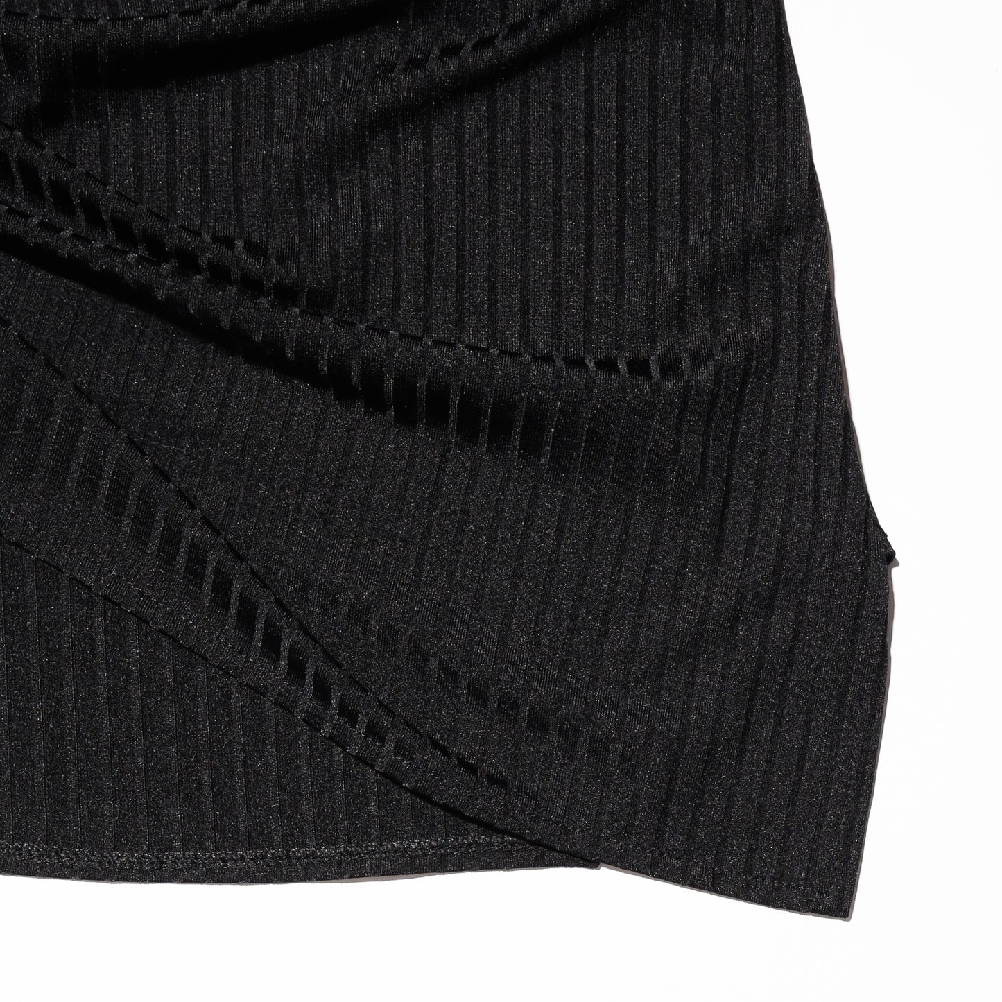 vintage gather ribbed n/s