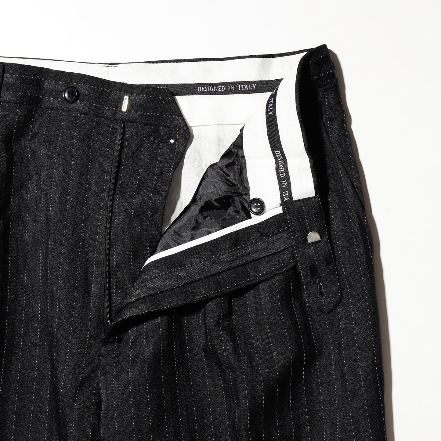 vintage stripe wide slacks