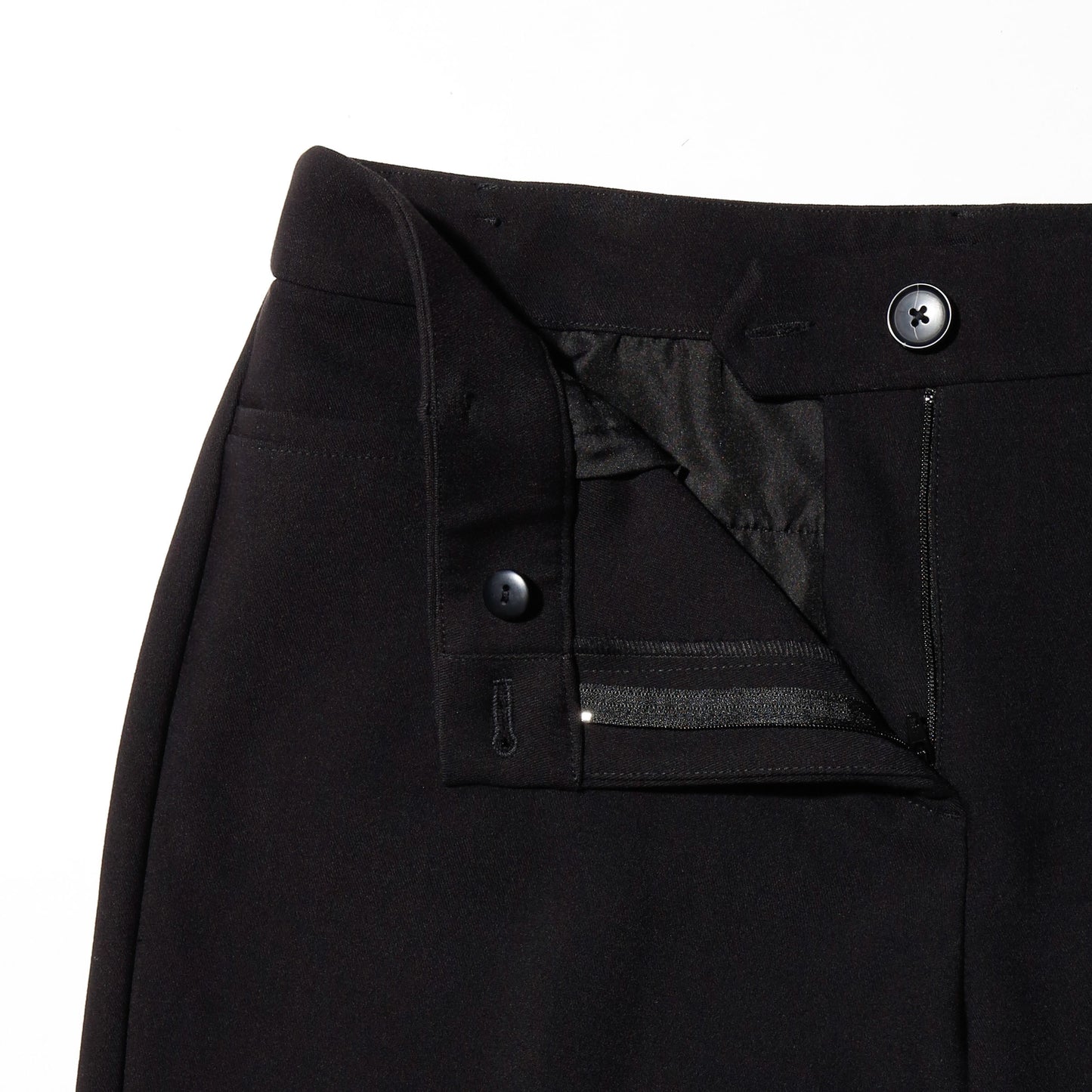 vintage low rise wide slacks