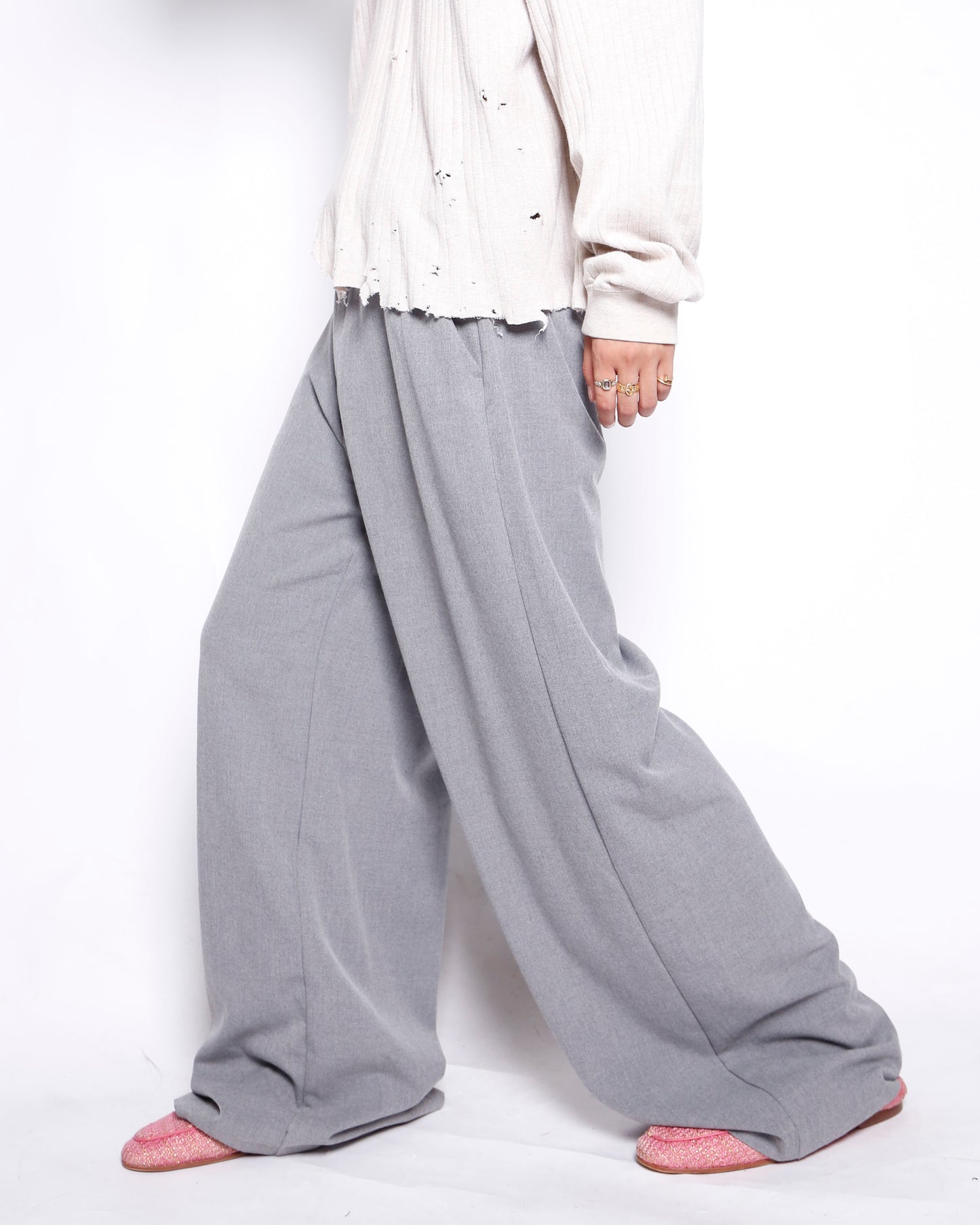 vintage wide leg slacks
