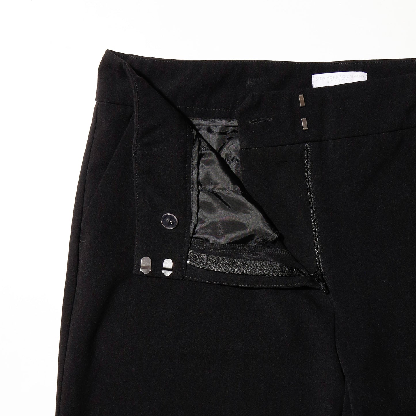 vintage low rise wide slacks