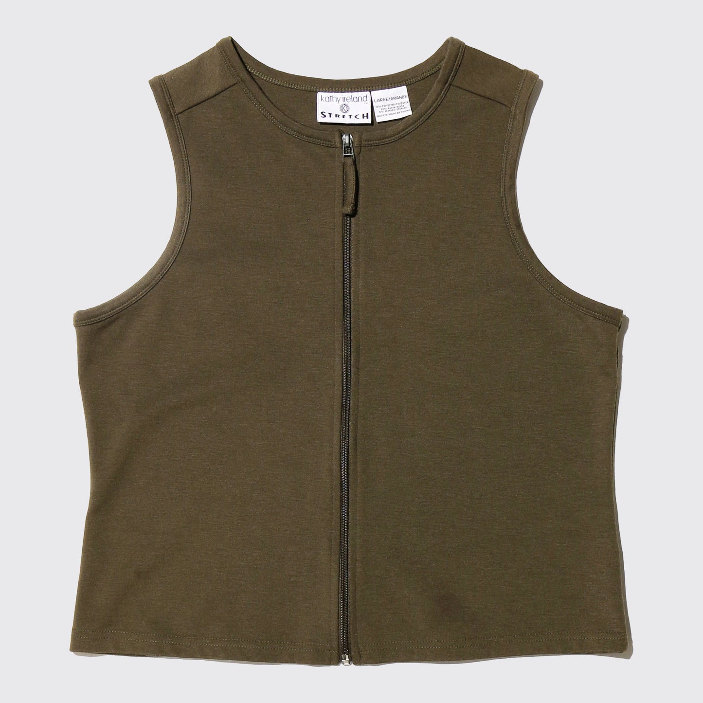 vintage zipped n/s vest