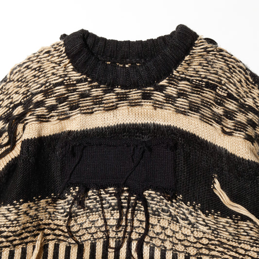 *one-off folklore broken sweater