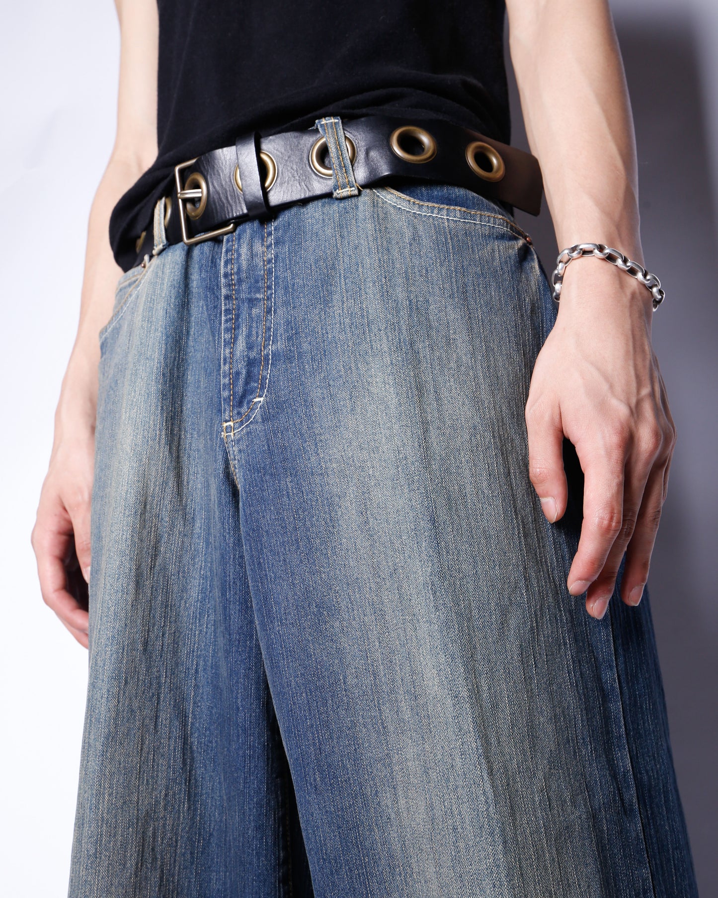 vintage faded baggy shorts