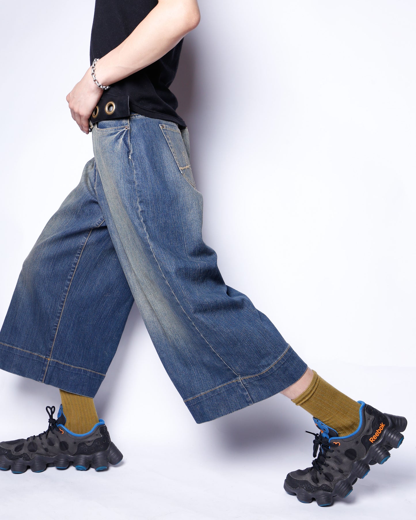 vintage faded baggy shorts