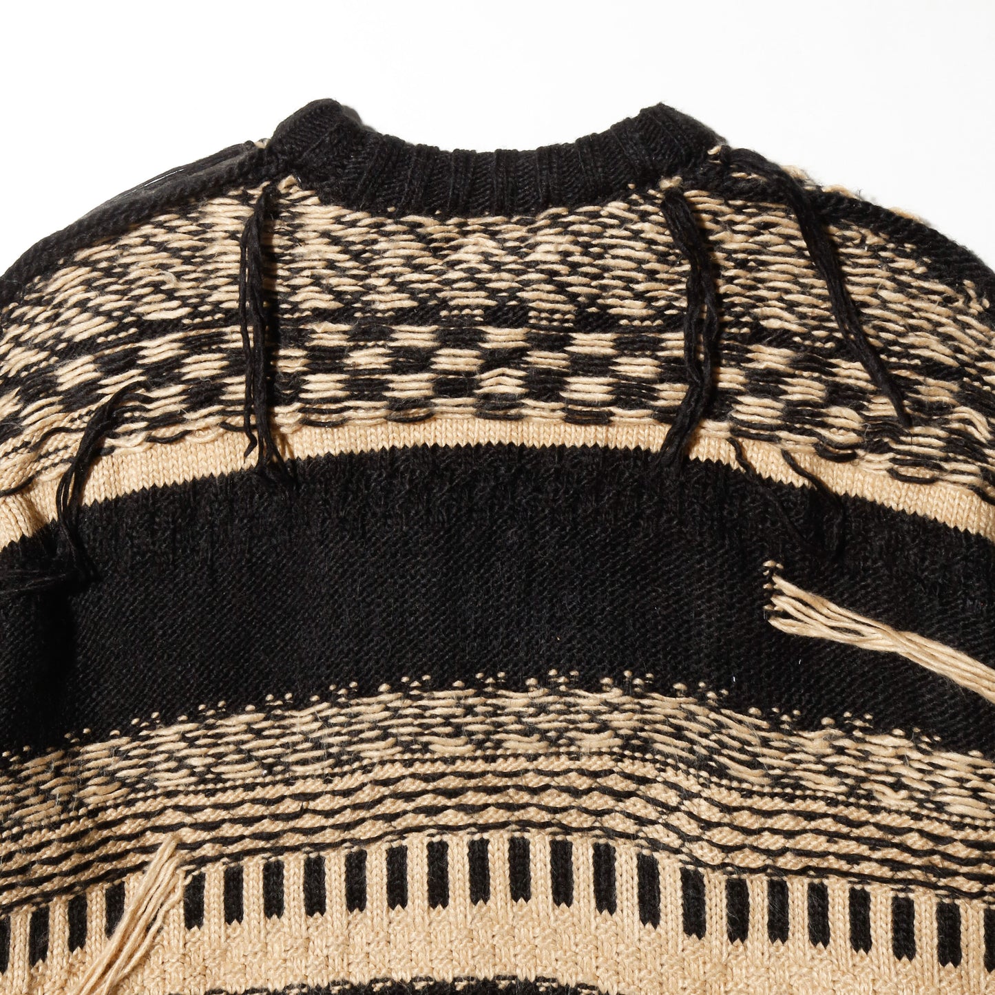*one-off folklore broken sweater