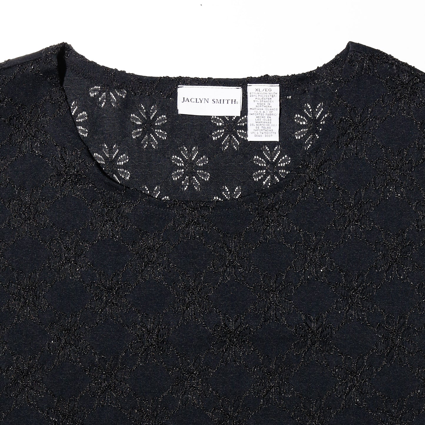 vintage flower sheer cut sew