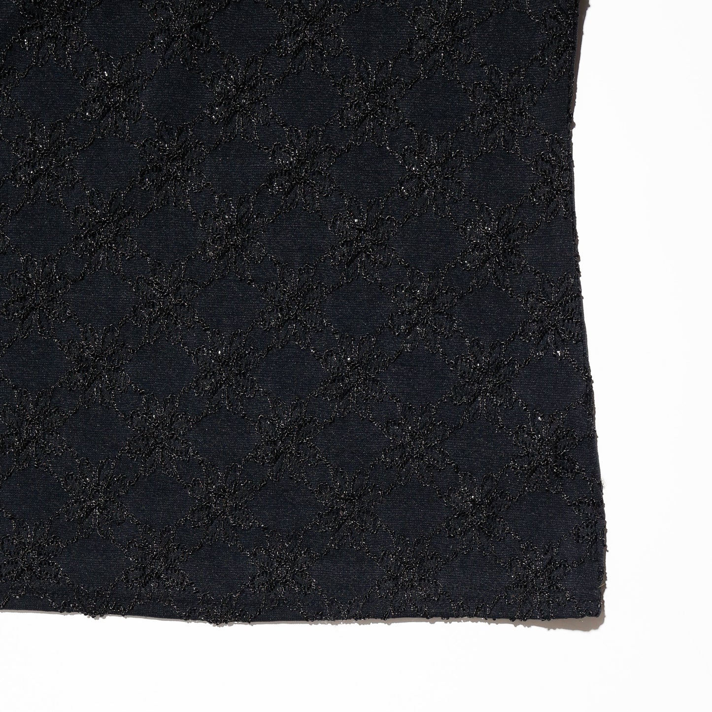 vintage flower sheer cut sew