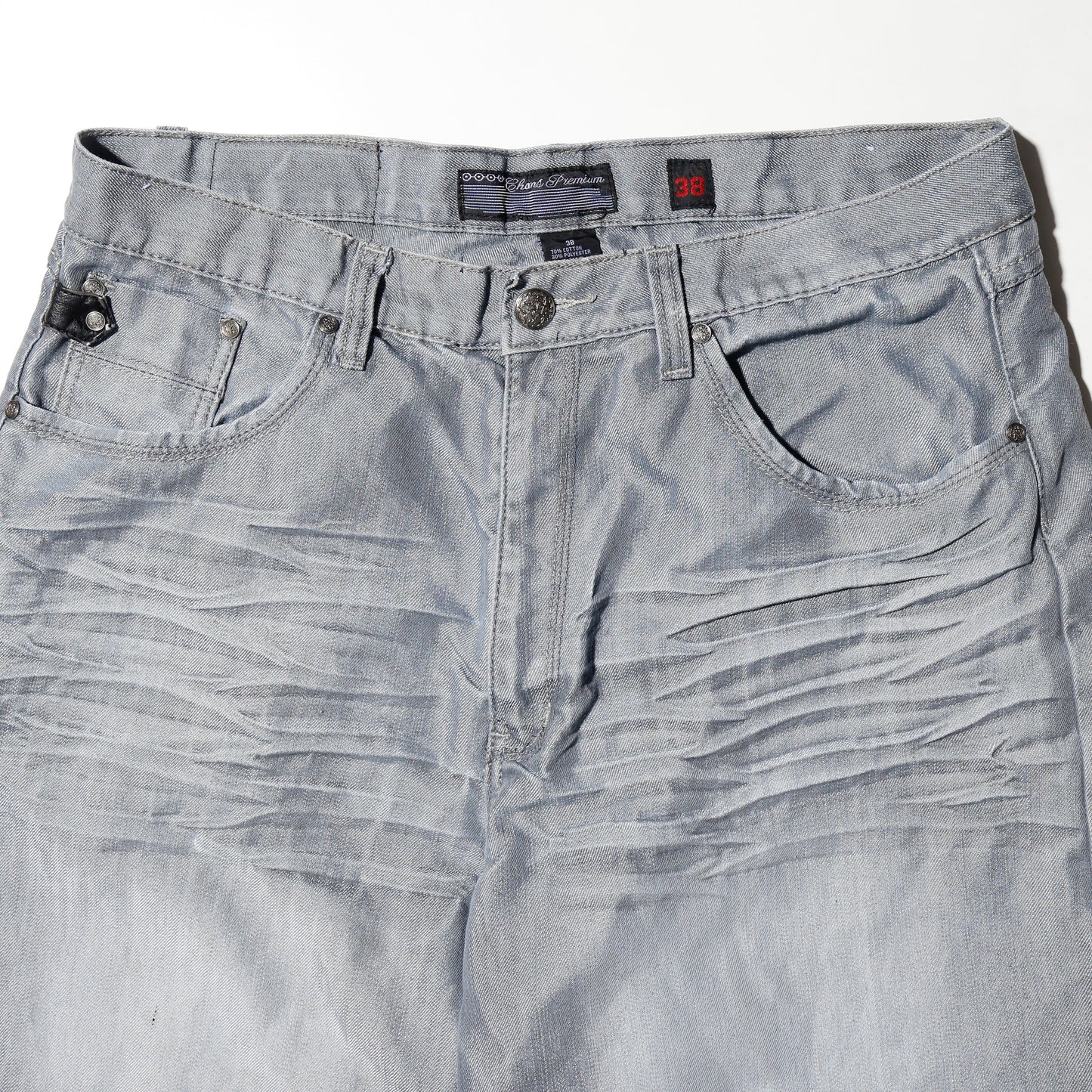 vintage shinny baggy shorts