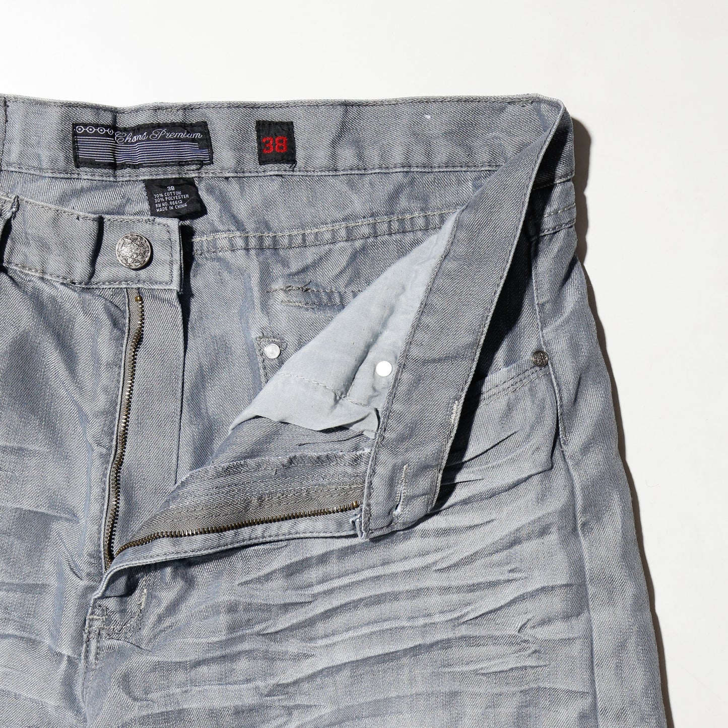 vintage shinny baggy shorts