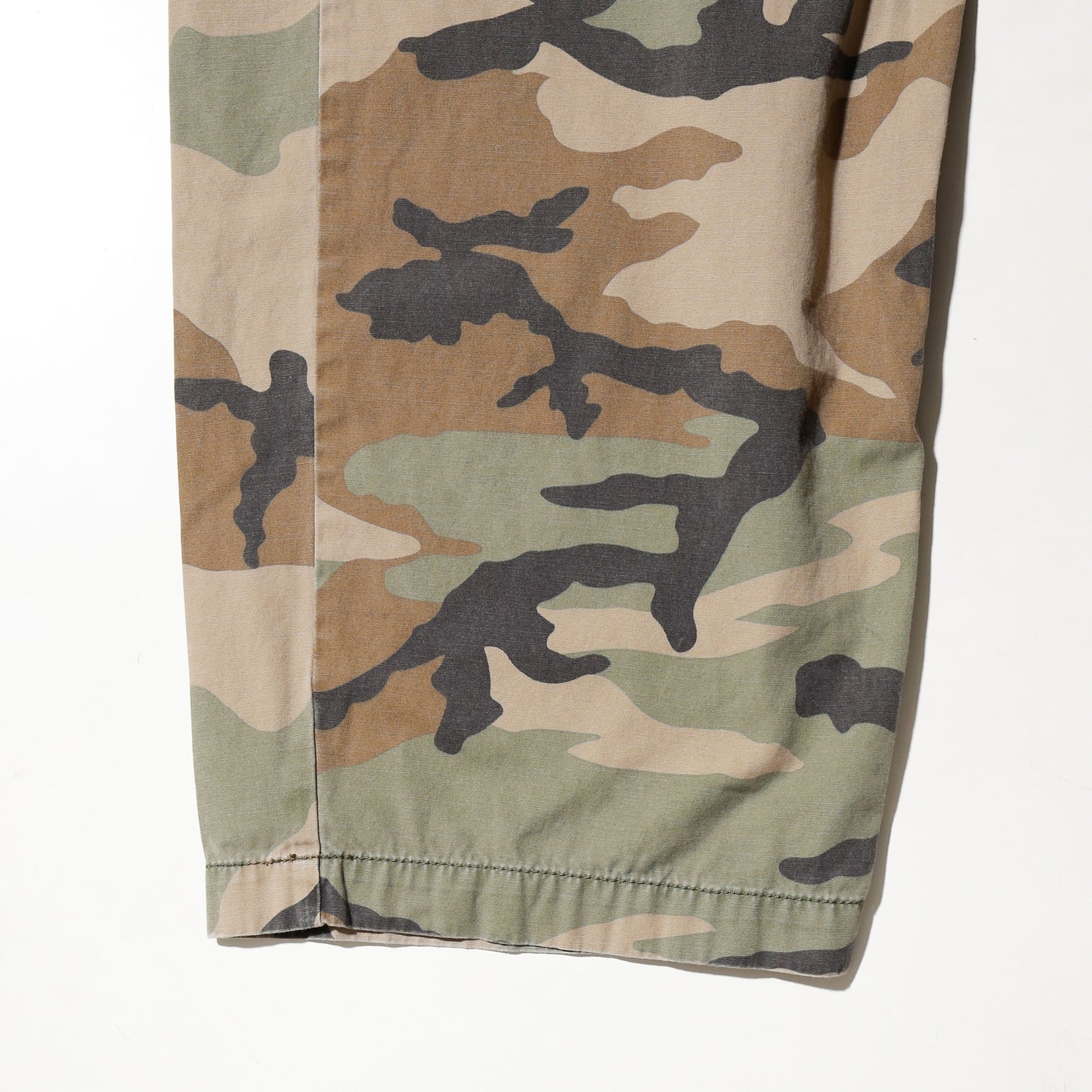 vintage detachable camo cargo trousers