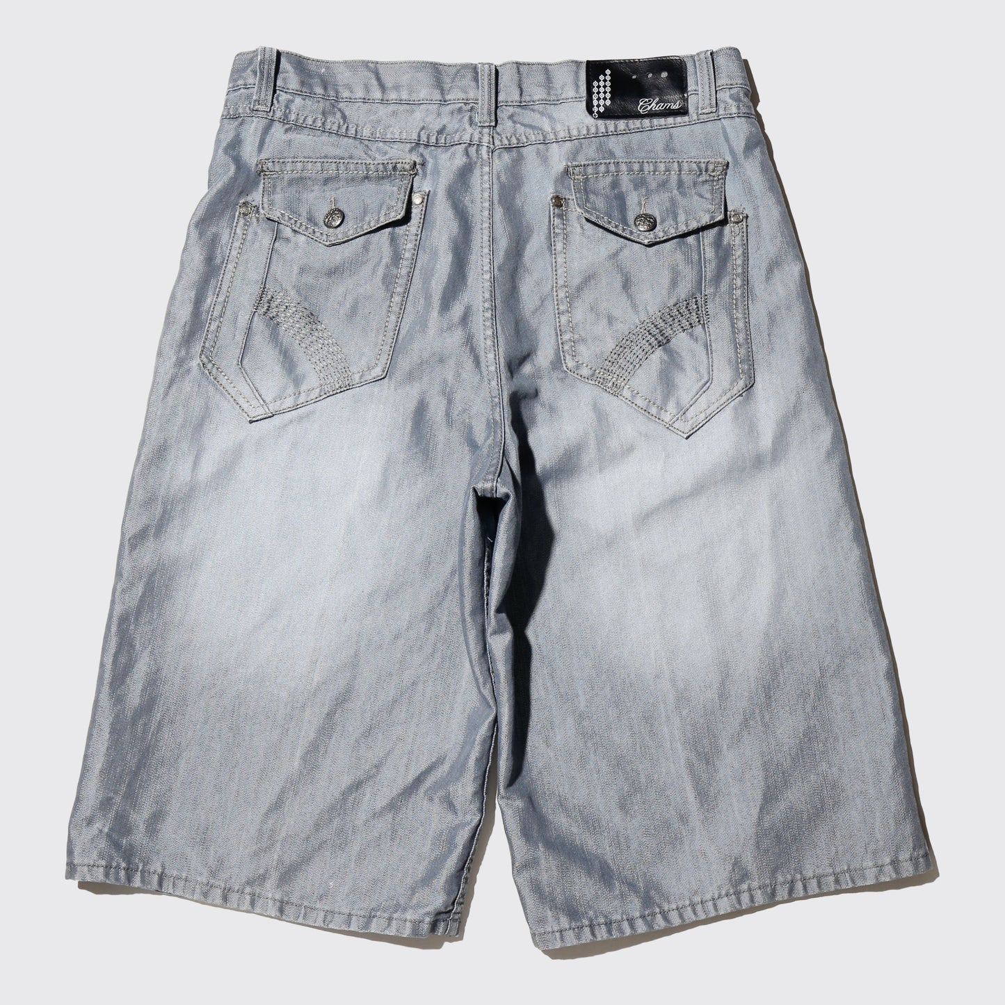 vintage shinny baggy shorts