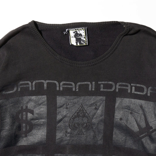 vintage 90's damani dada shadow icon l/s t-shirt