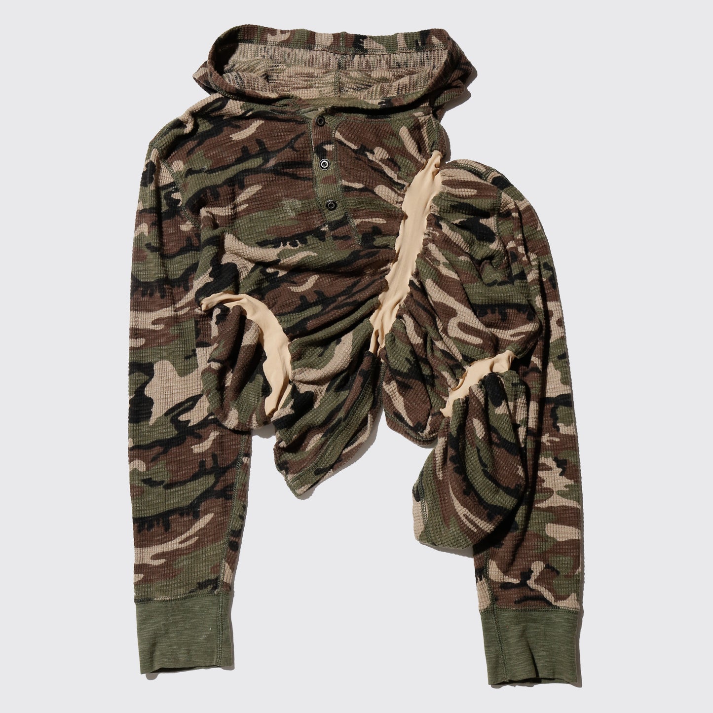 *one-off hybrid thermal hoodie