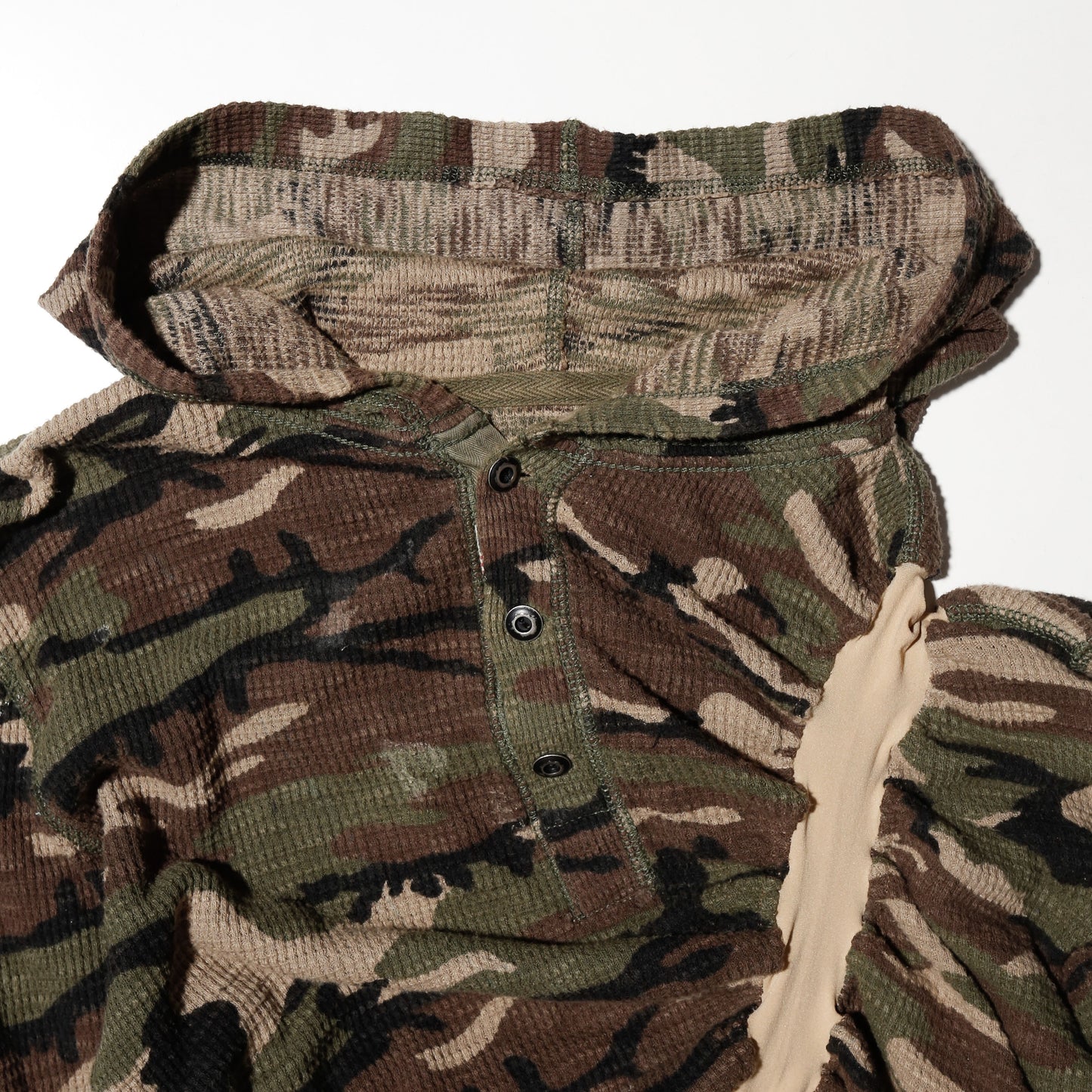 *one-off hybrid thermal hoodie