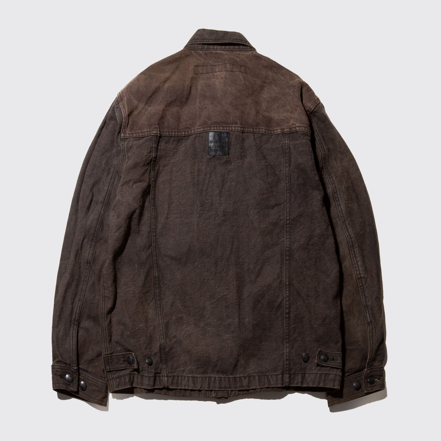 vintage marithe francois girbaud faded baggy jacket