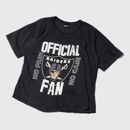 vintage 90's Raiders "commitment to excellence" official fun t-shirt