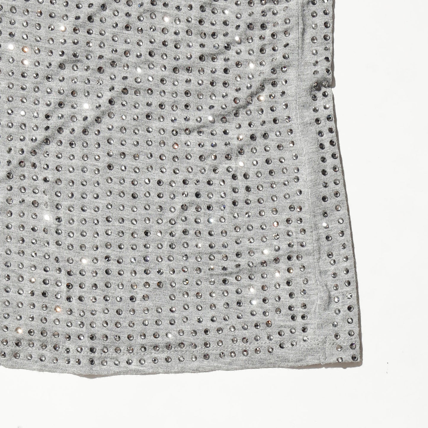 vintage shiny cotton polo l/s