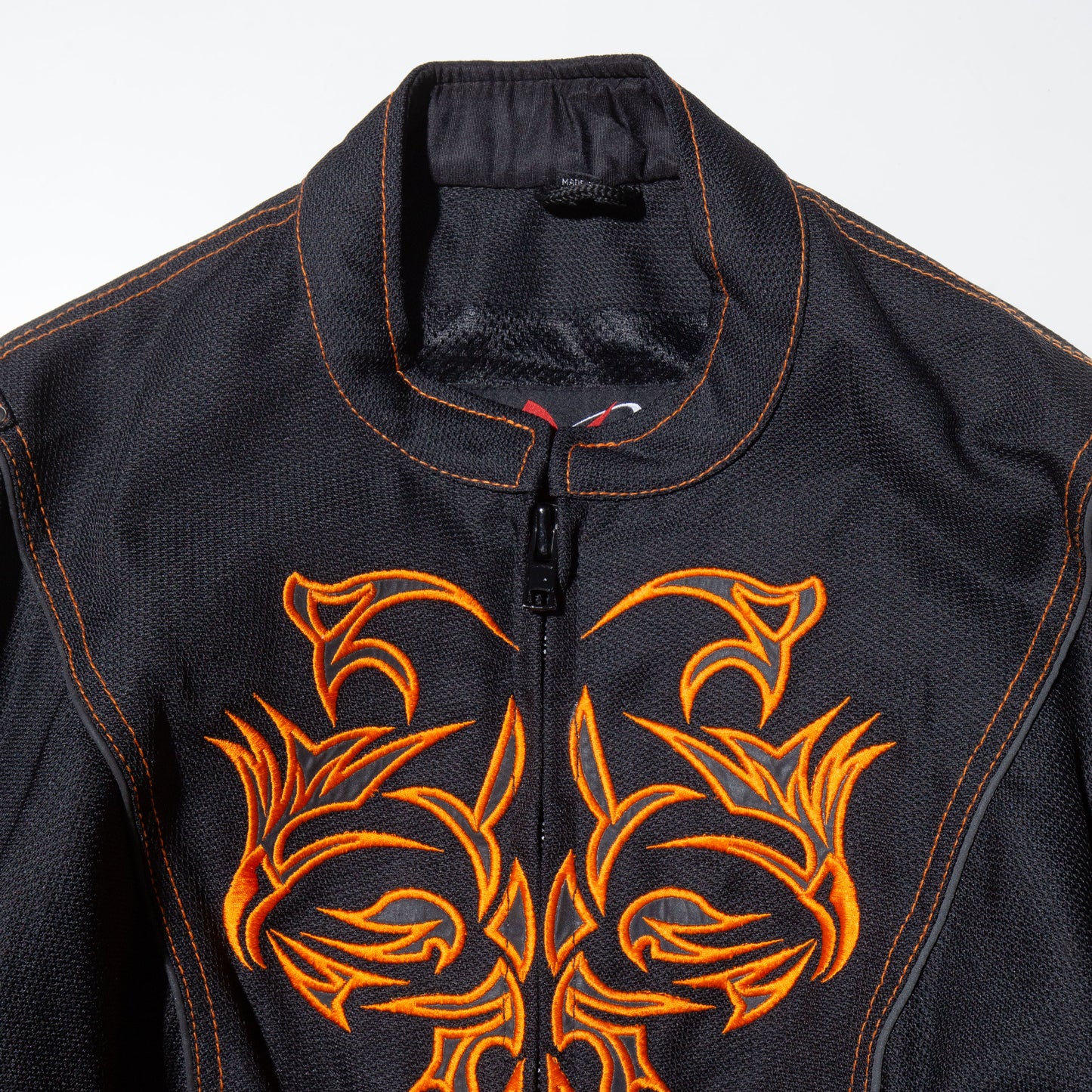 vintage tribal broderie motocross jacket