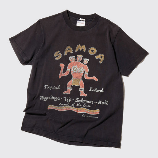 vintage 80's samoa tropical island t-shirt