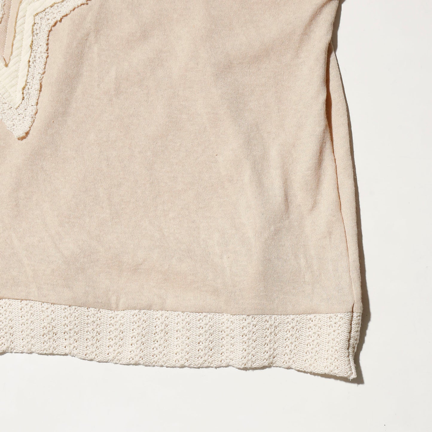 vintage cropped star applique cut sew