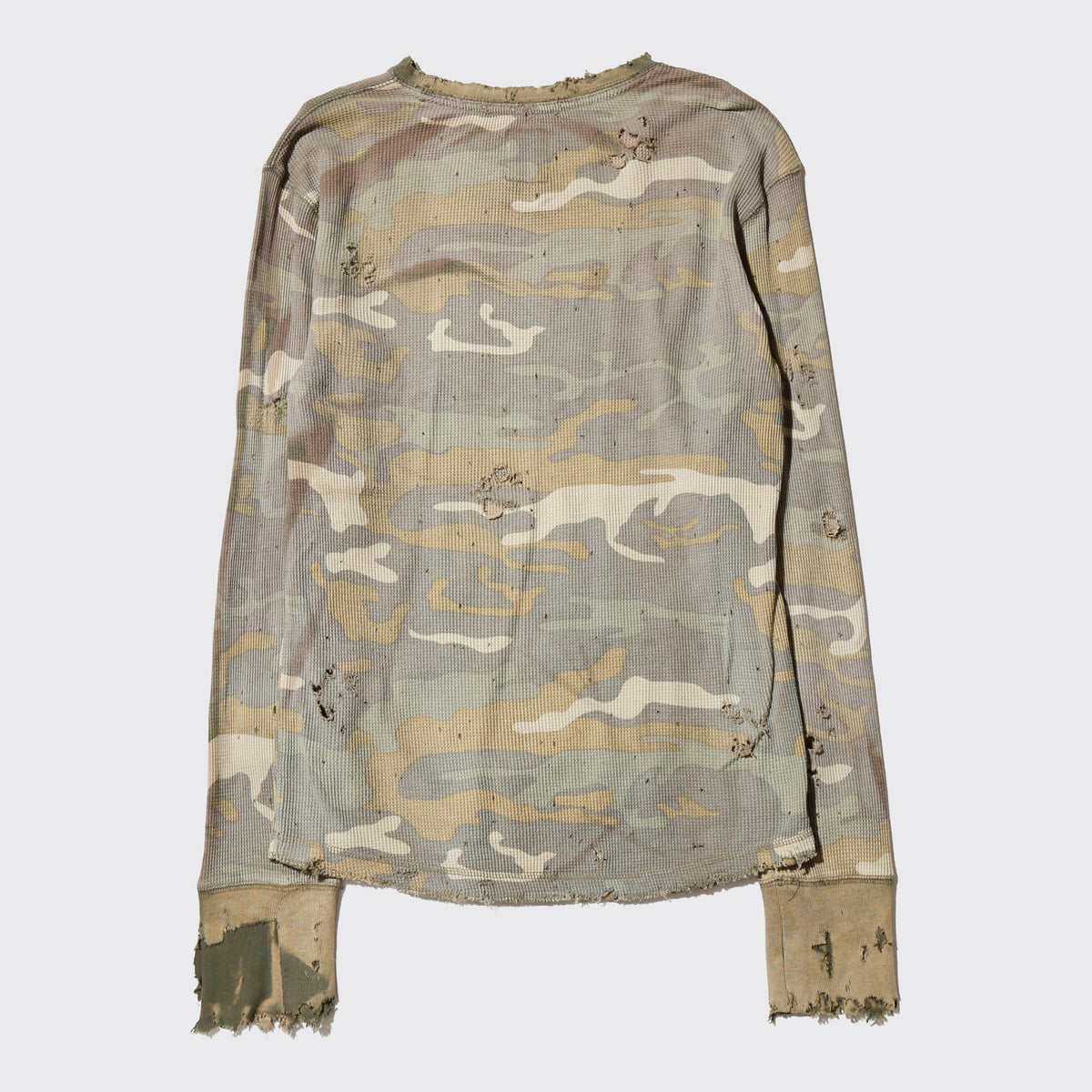 *one-off broken camo thermal l/s
