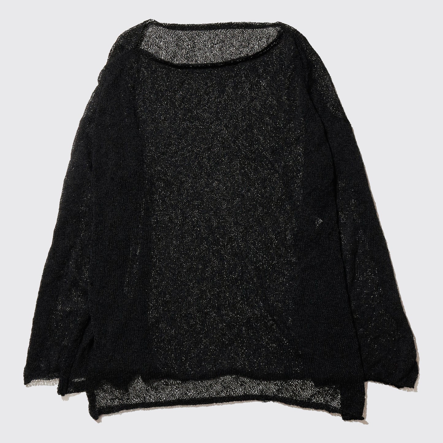 vintage loose sheer knit l/s