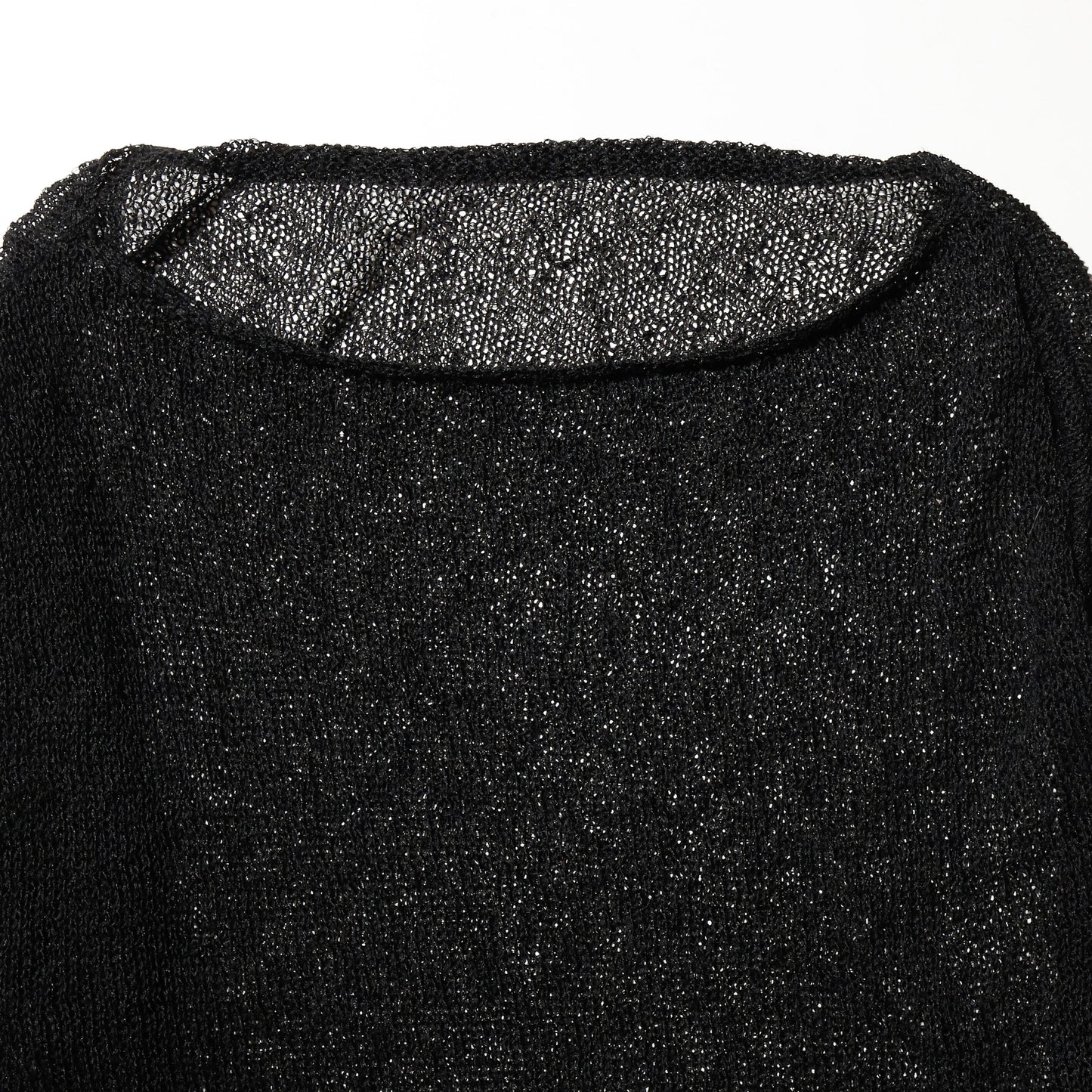 vintage loose sheer knit l/s