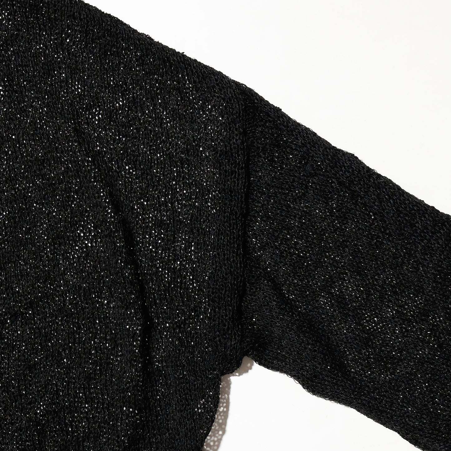 vintage loose sheer knit l/s