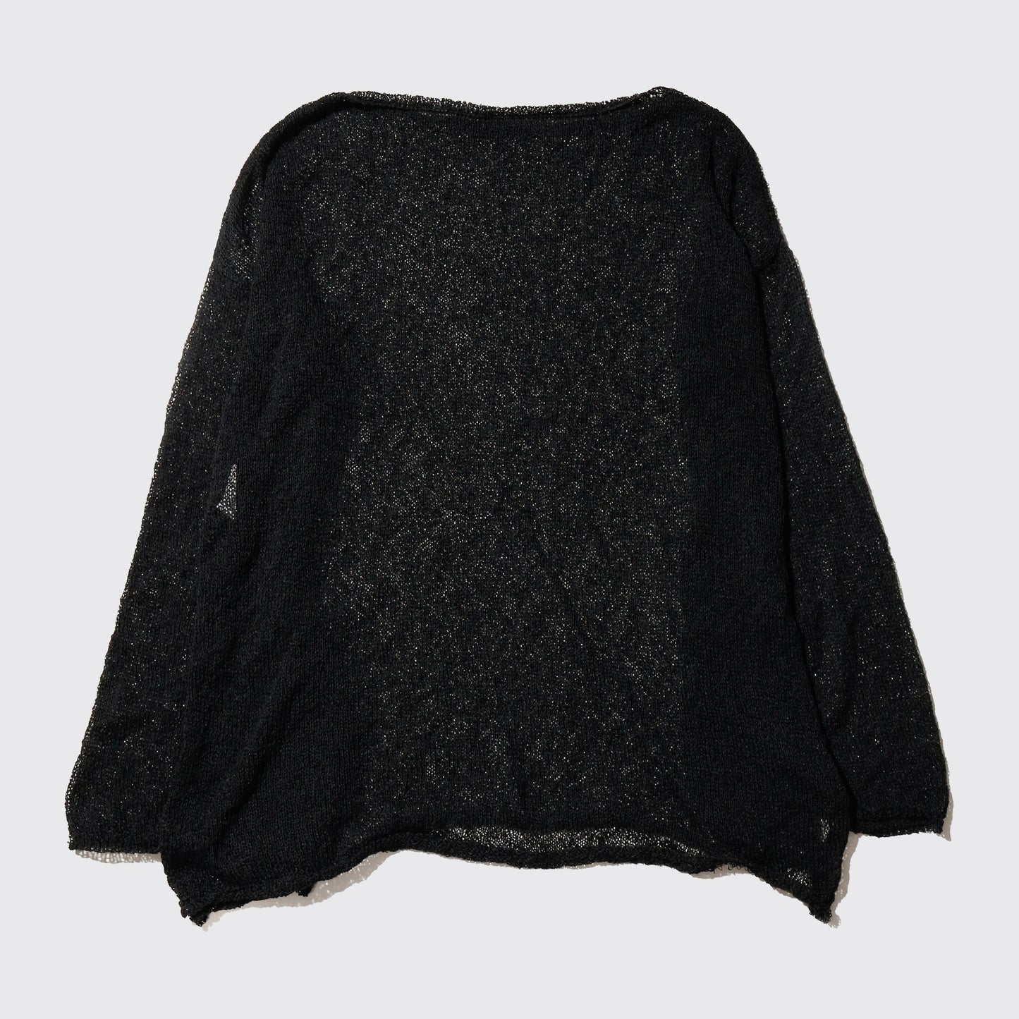 vintage loose sheer knit l/s