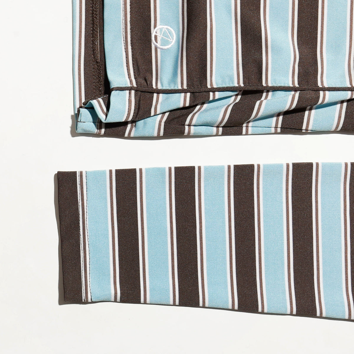 vintage border skinny polo l/s