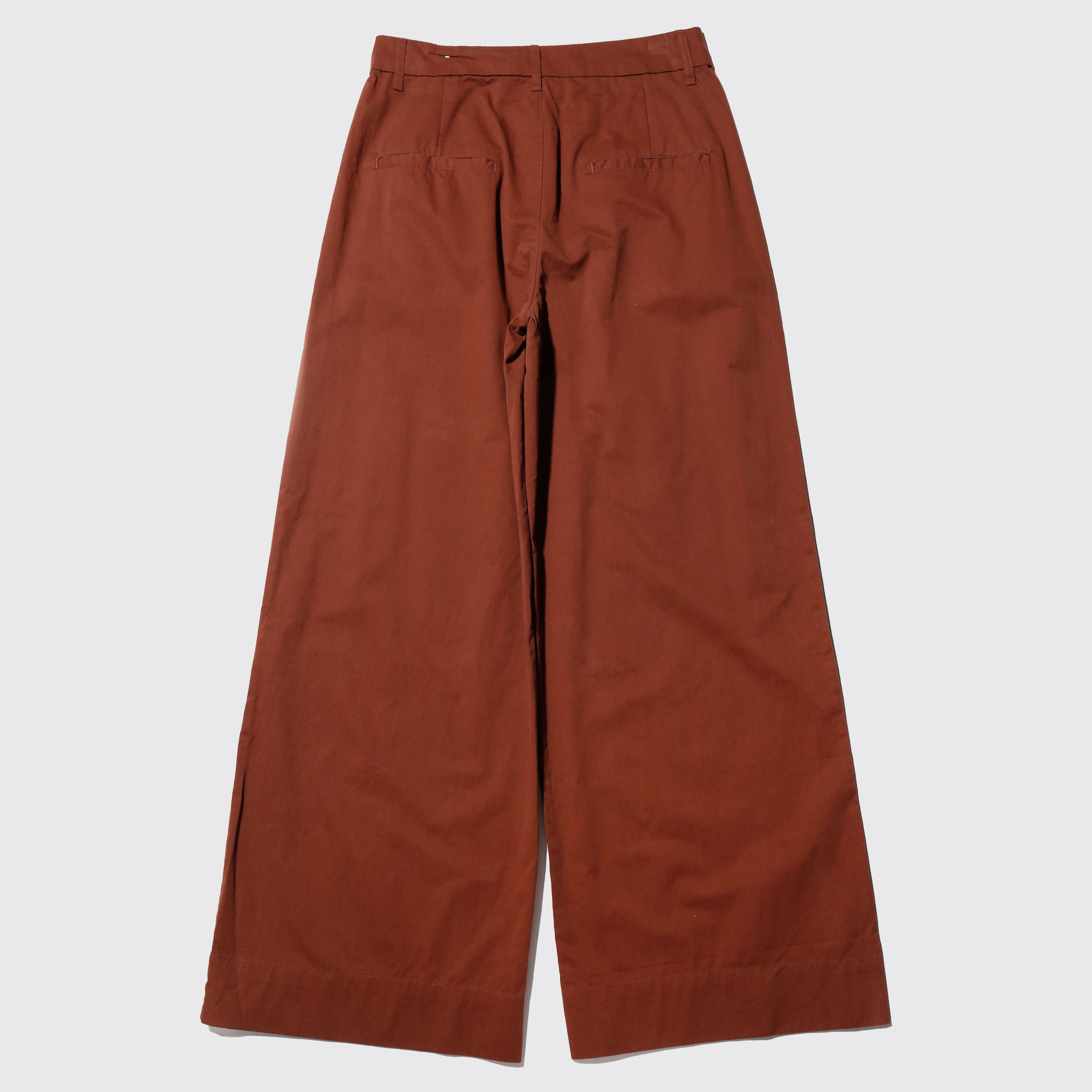 vintage tucked wide slacks – NOILL