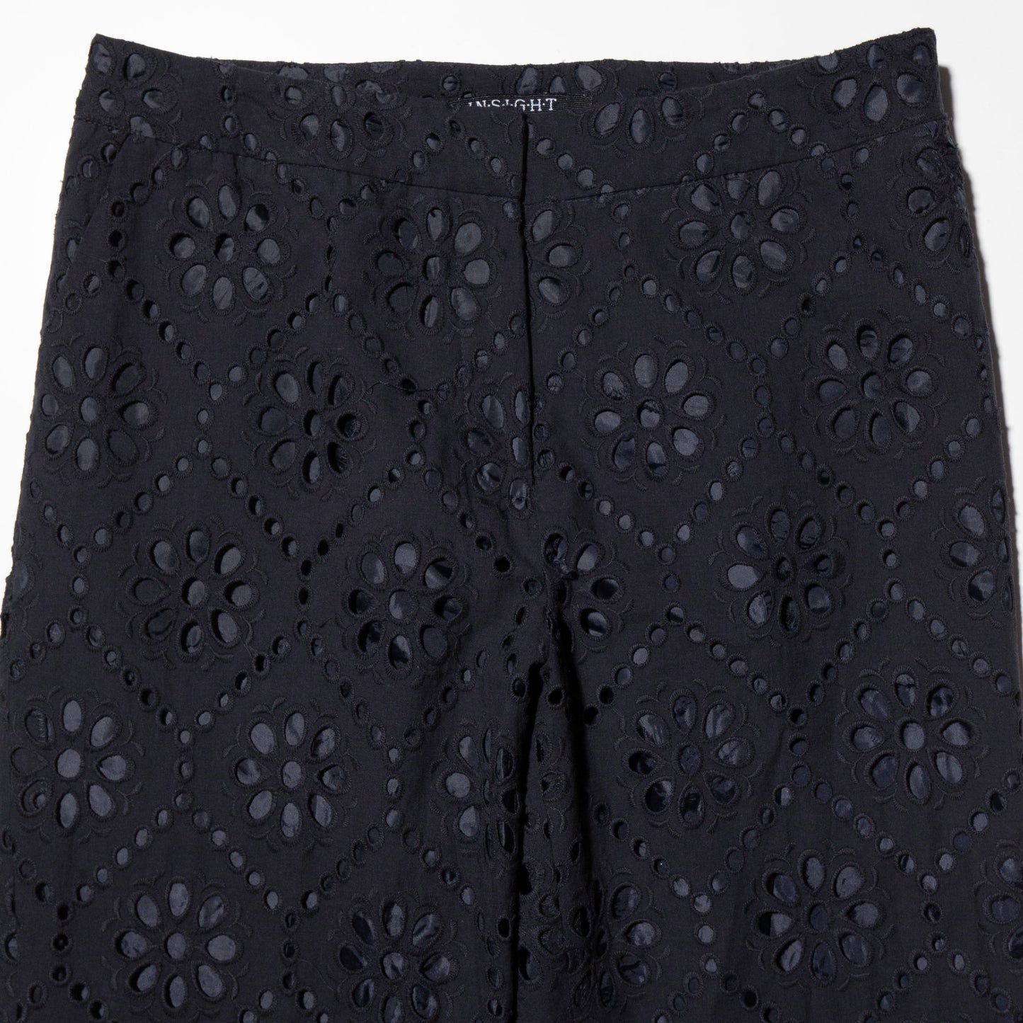 vintage flower cut slacks