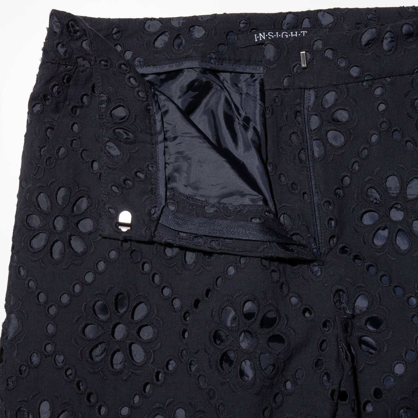 vintage flower cut slacks