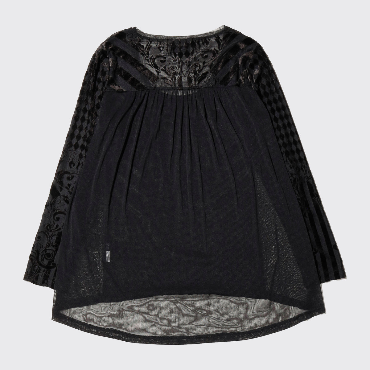 vintage baroque sheer cut sew