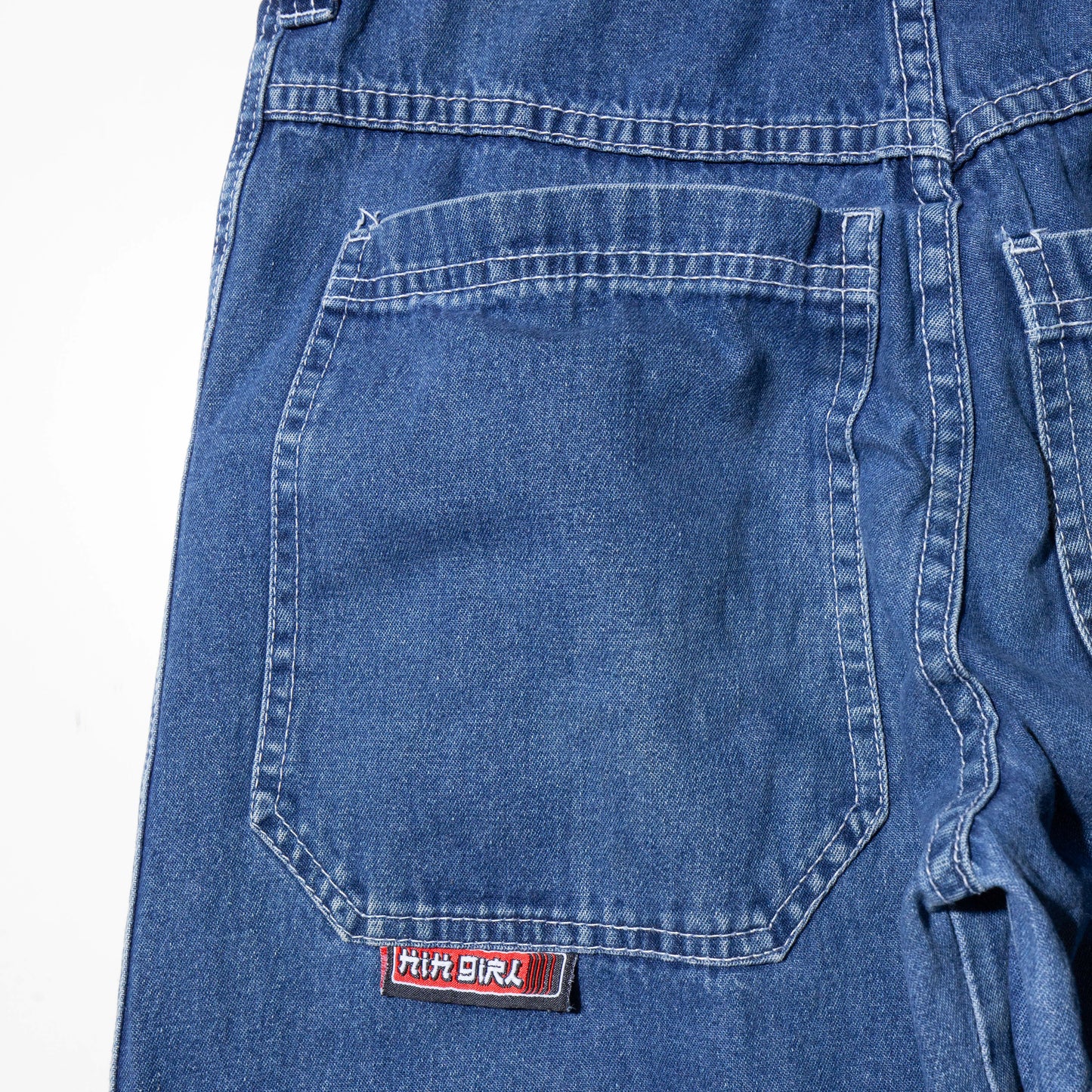 vintage 90's kik wear rave wide jeans