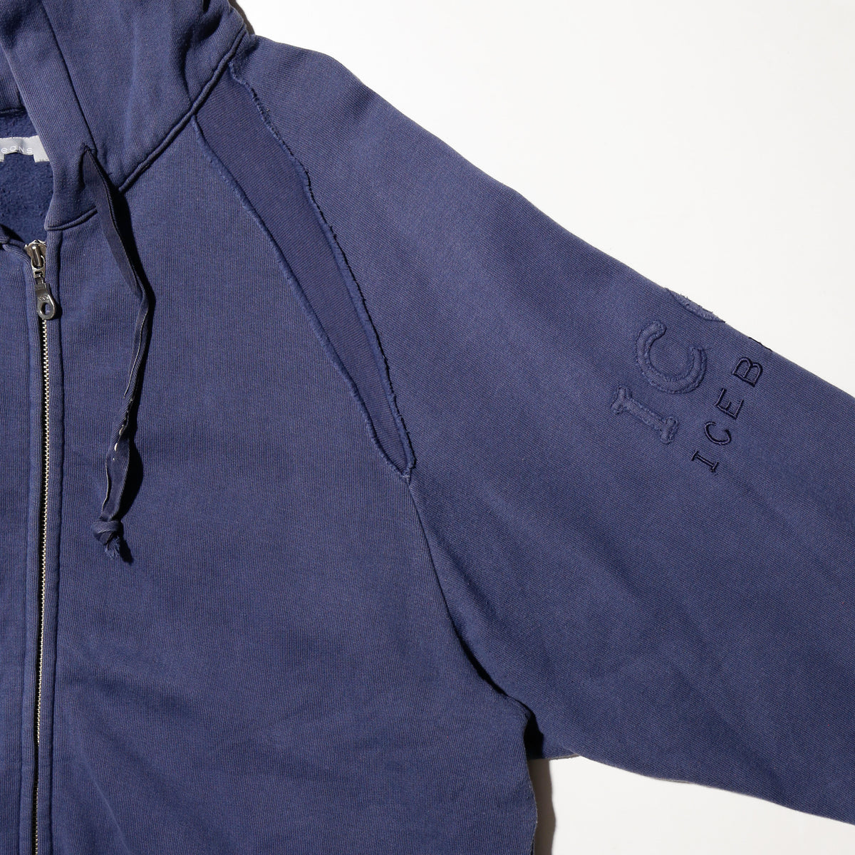 vintage 90's Ice Berg fadded zip hoodie