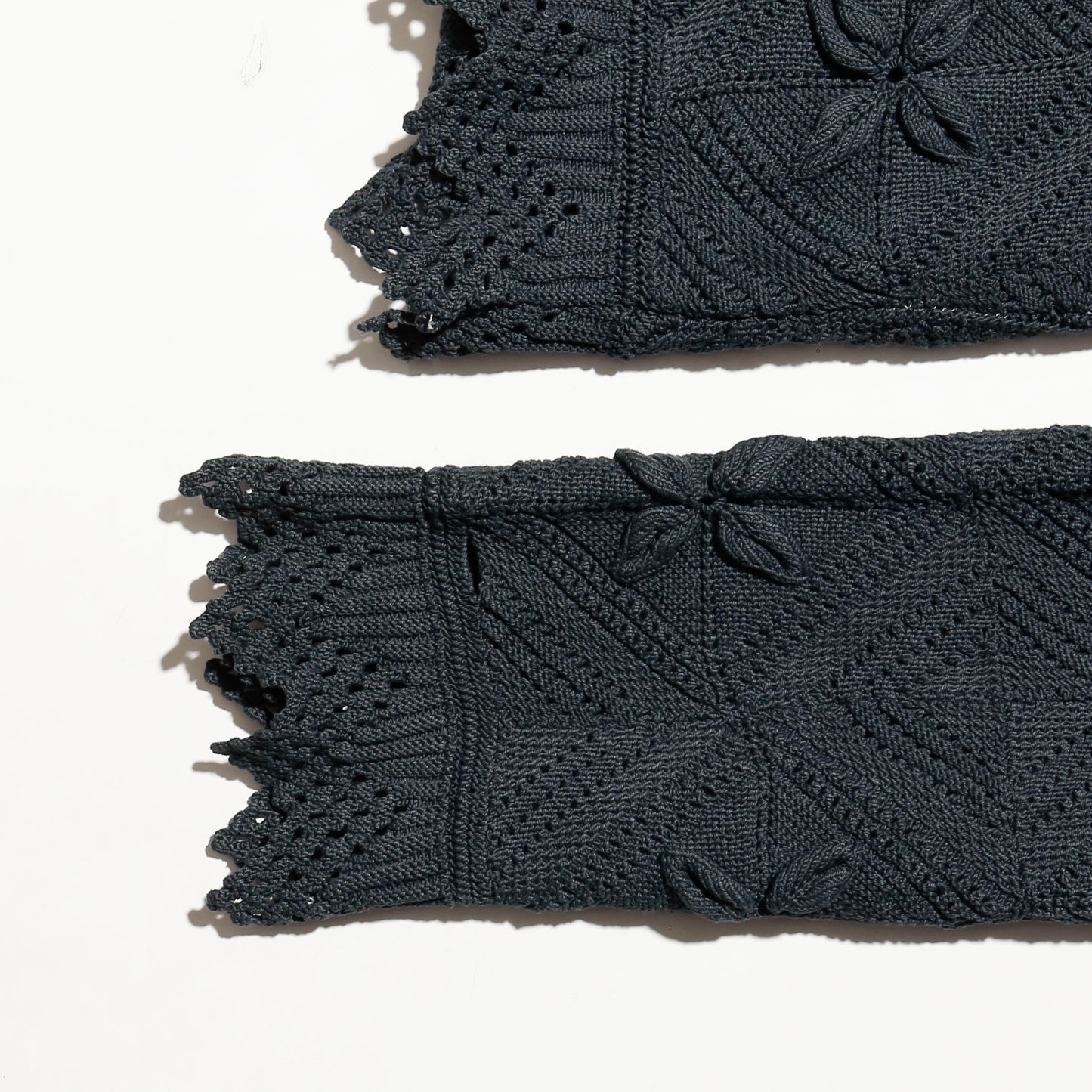 *one-off acid dye  vintage crochet jacket
