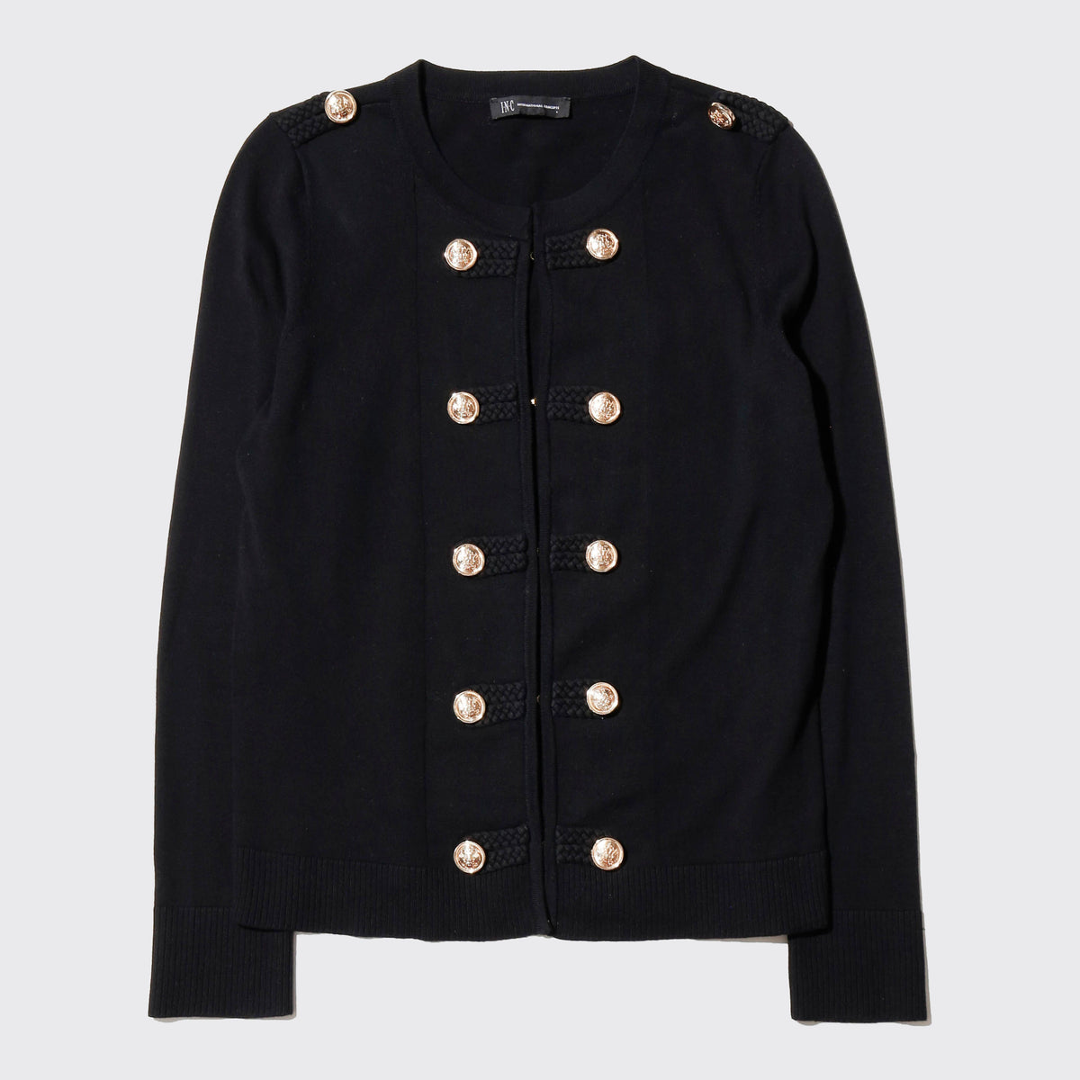 vintage hooked napoleon knit jacket