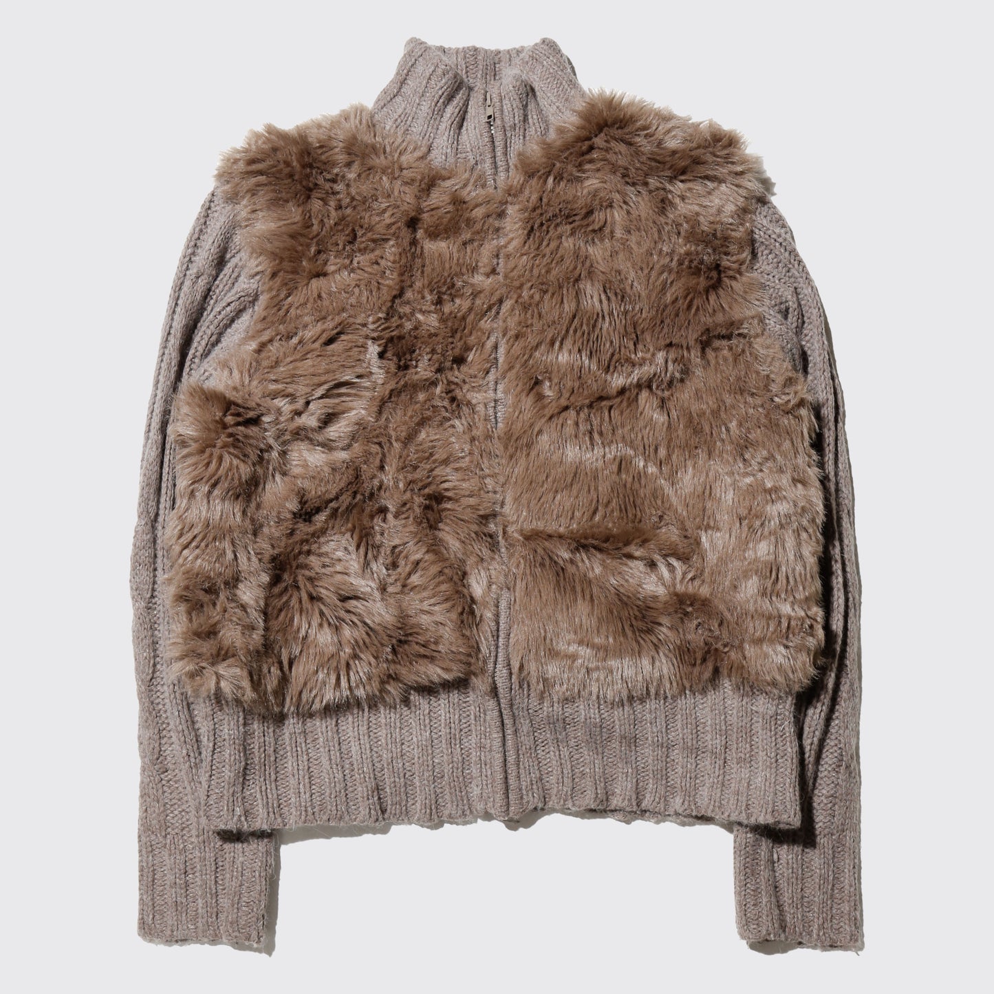 vintage slash cut sew