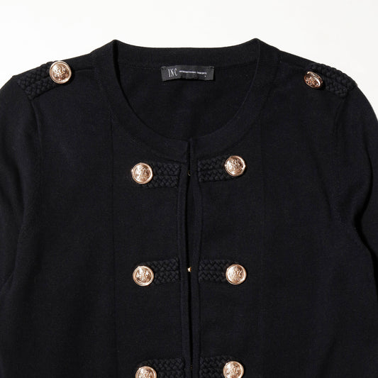 vintage hooked napoleon knit jacket