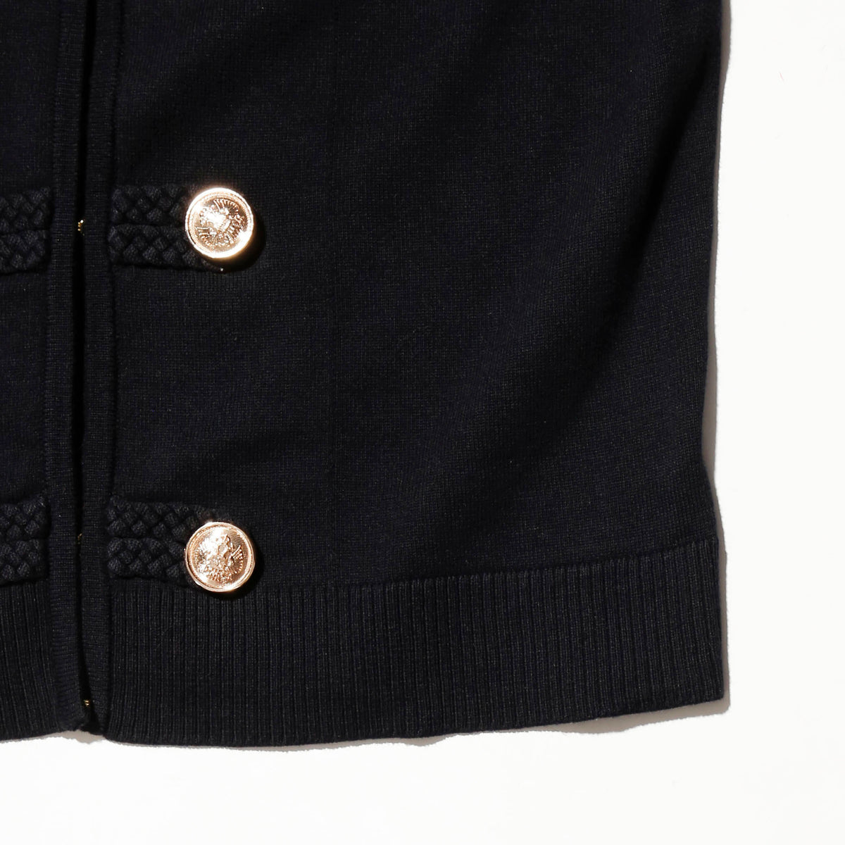 vintage hooked napoleon knit jacket