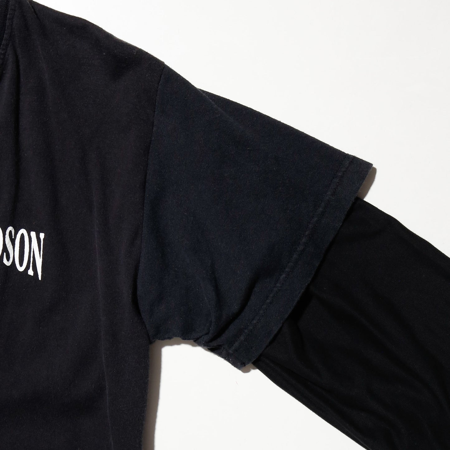 *one-off hybrid hooded cut sew, with detachable gloves