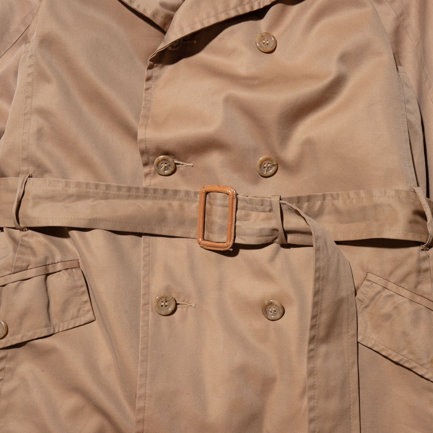 vintage Calvin Klein long trench coat , detachable collar/liner