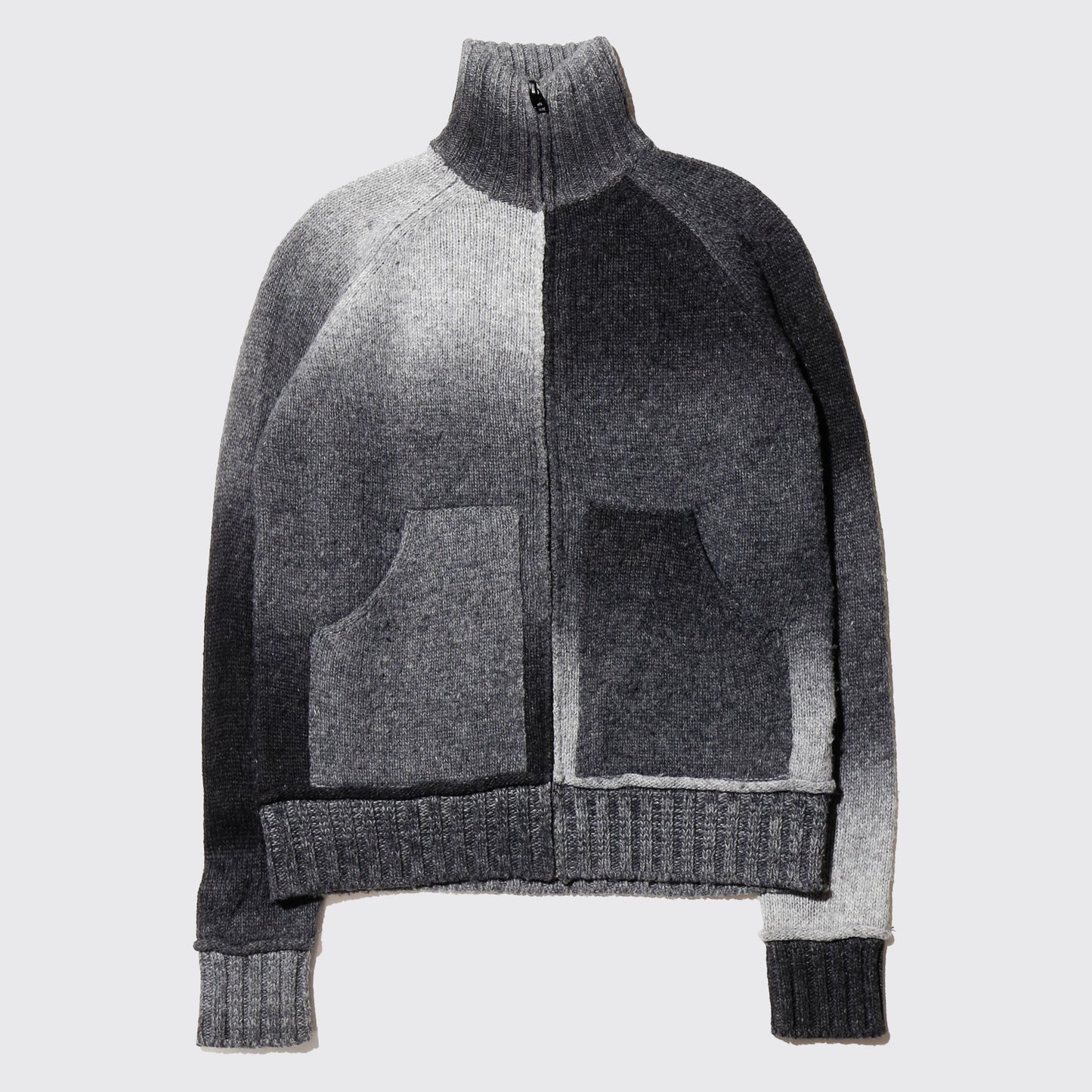 vintage irregular knit jacket