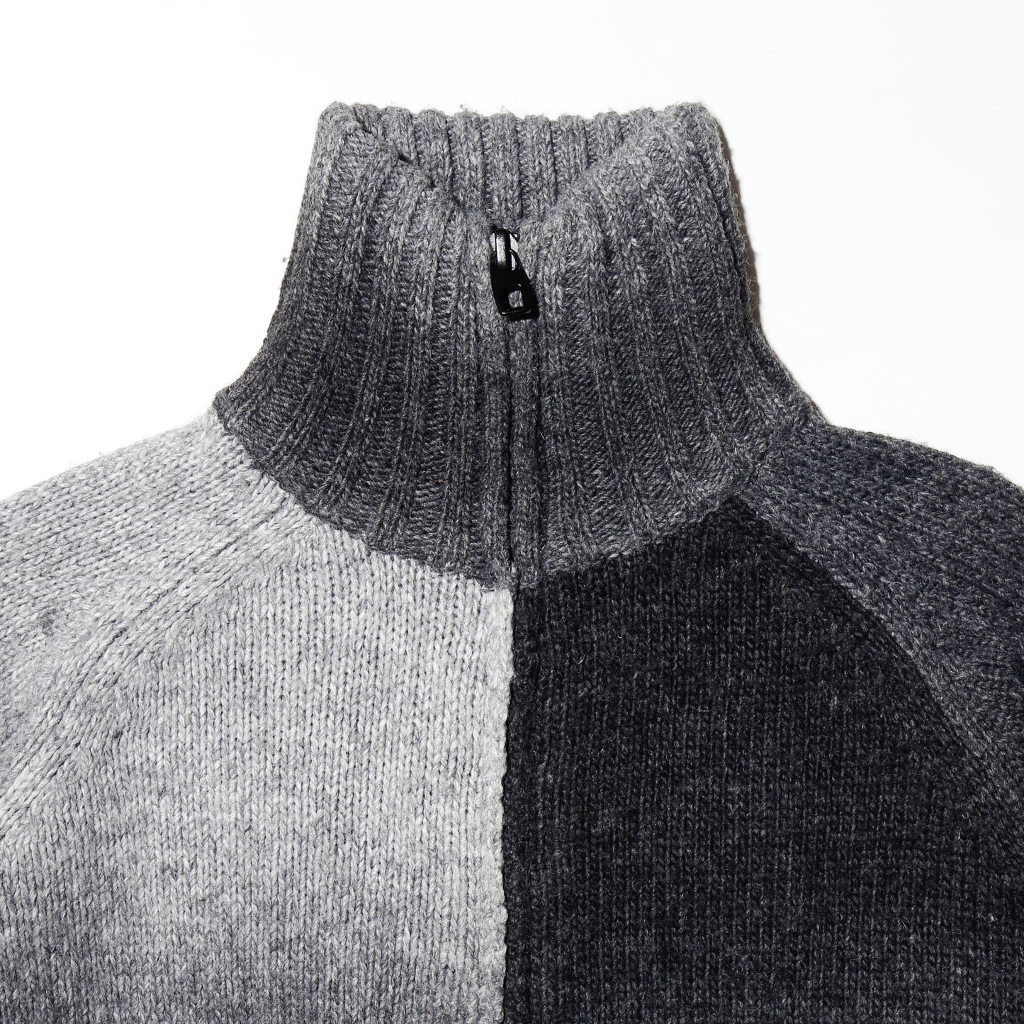 vintage irregular knit jacket