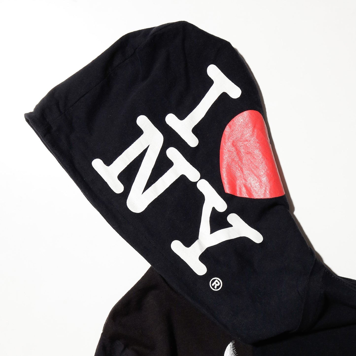 *one-off hybrid hooded cut sew, with detachable gloves