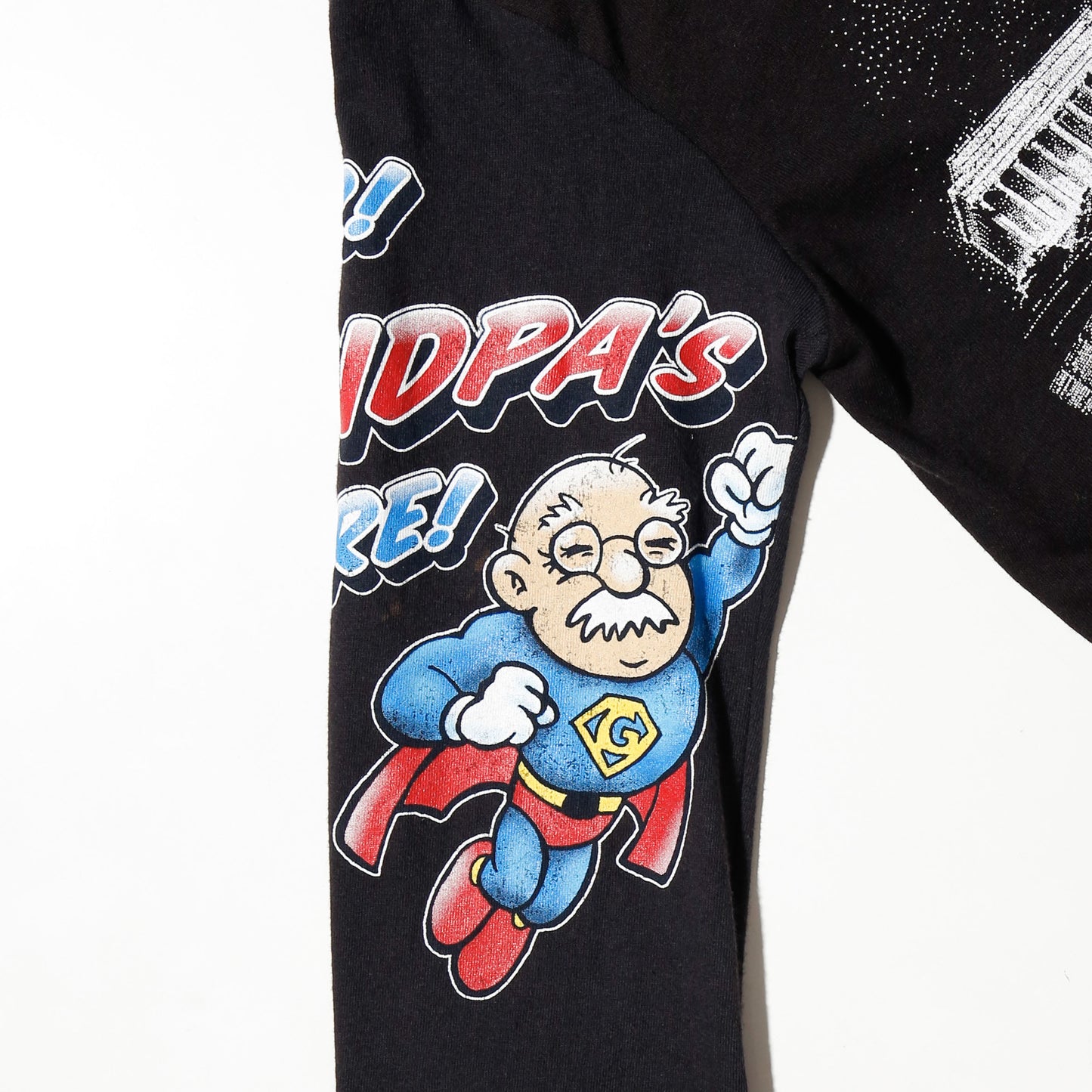 *one-off hybrid hooded cut sew, with detachable gloves